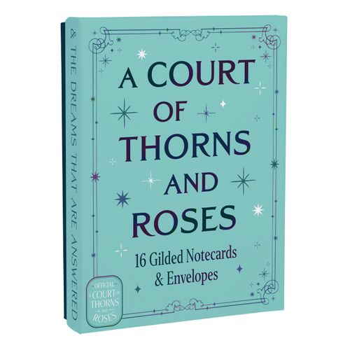 A Court of Thorns and Roses Official Gilded Notecards: 16 Notecards & Envelopes