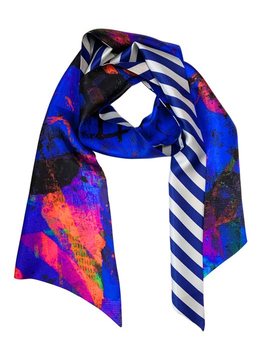 100% Silk Large Twilly Scarf Collection