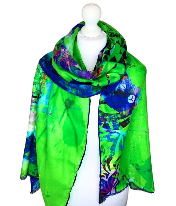 70% Wool / 30% Silk Scarf Collection