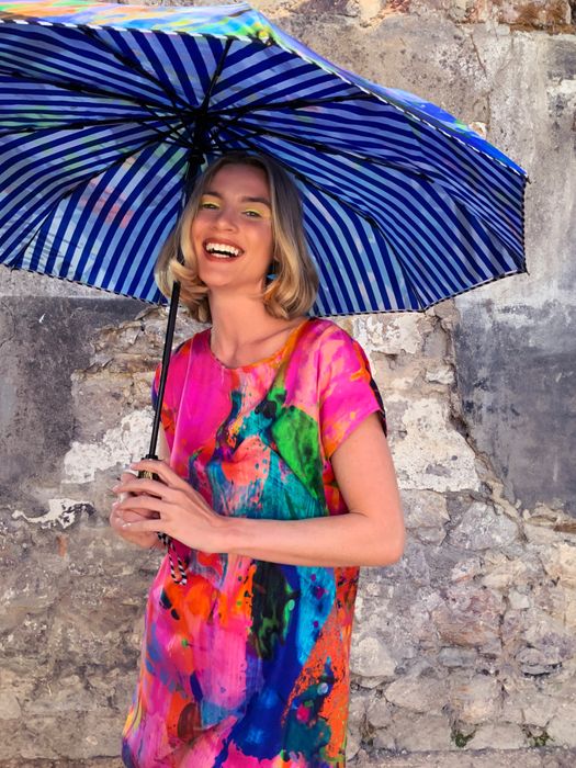 RPET LUXURY TELESCOPIC UMBRELLA 