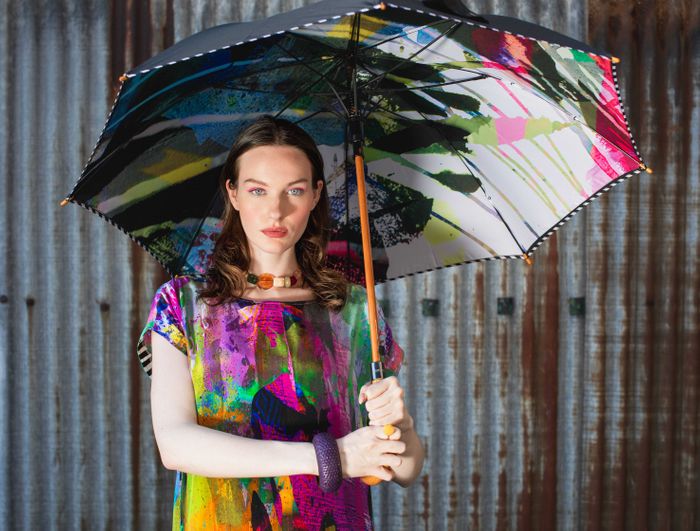 Long Style Luxury RPET Umbrella