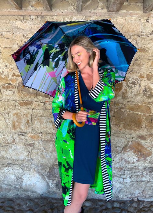 Long Style Luxury RPET Umbrella