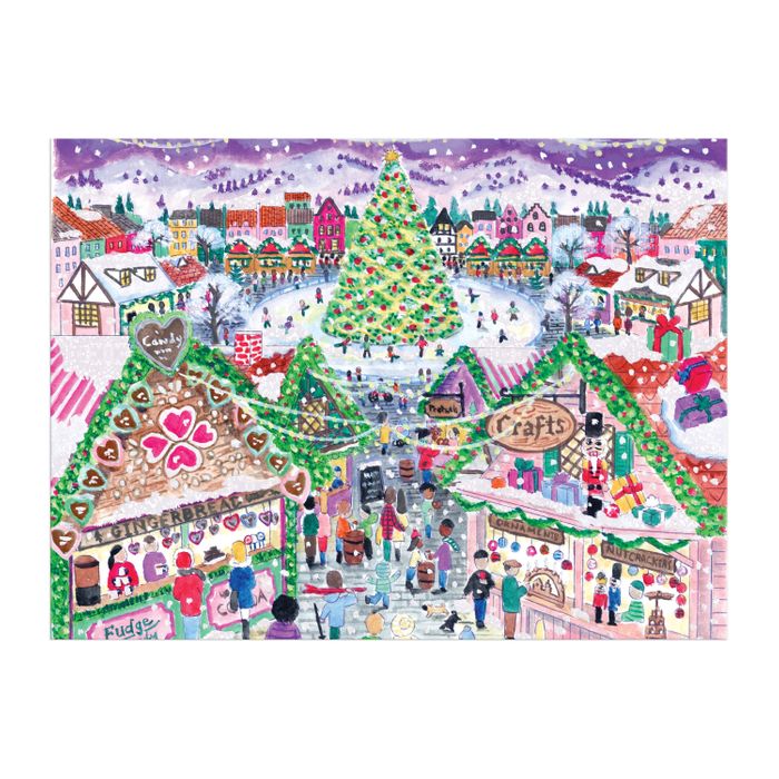 Michael Storrings Holiday Village Market 1000pc 