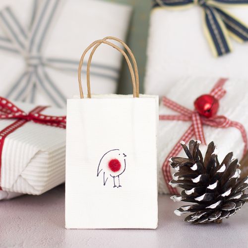 Small Robin Gift Bag