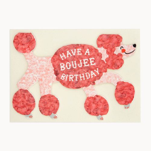 Boujee Birthday Poodle