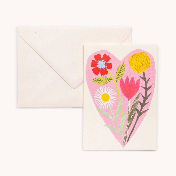 Floral Heart Card