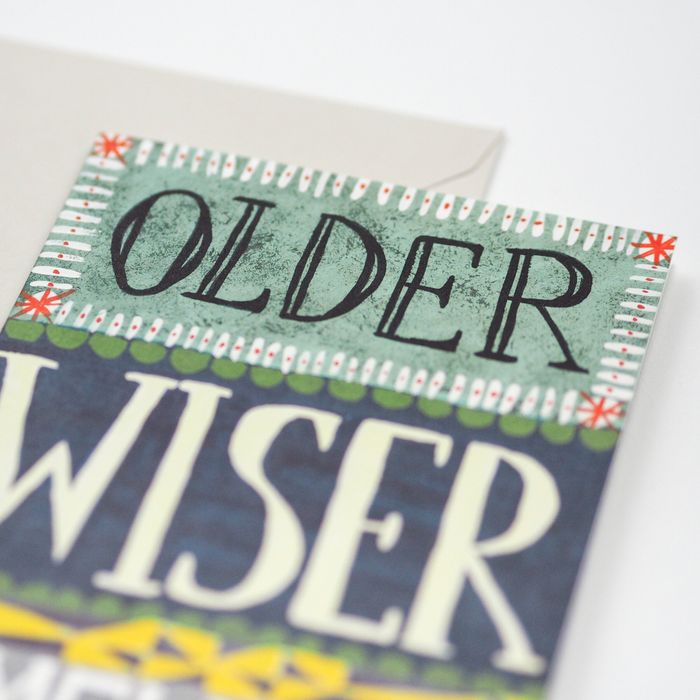 Older, Wiser, Smellier card