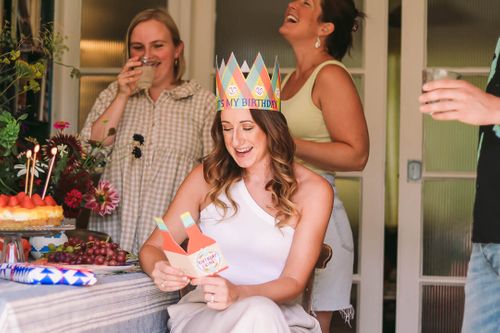Wearable Greetings Cards - Party hats - Lifestyle mages for press features 