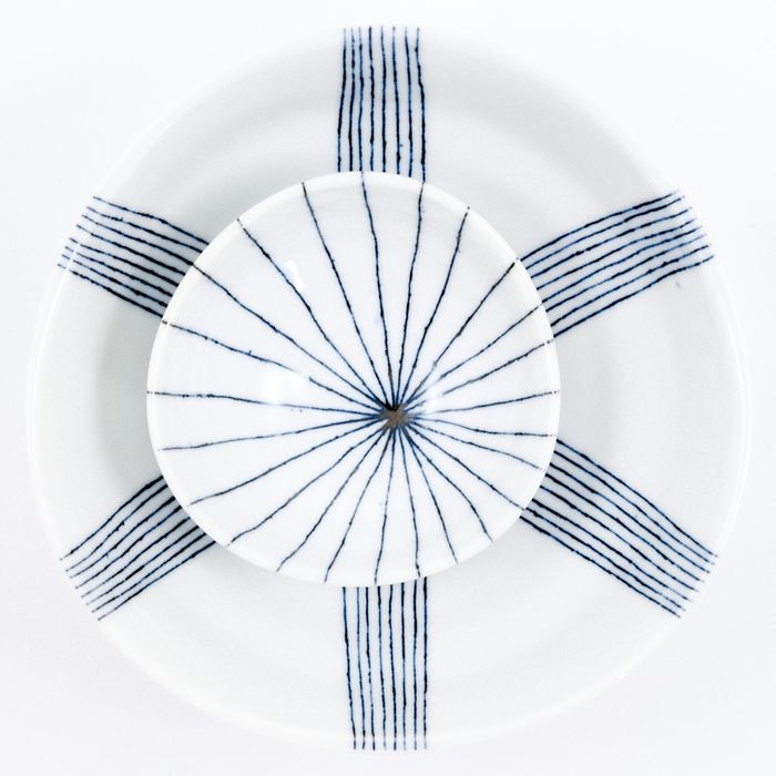 Angle Ito Tsumugi Bowl, Plate and Dishes 