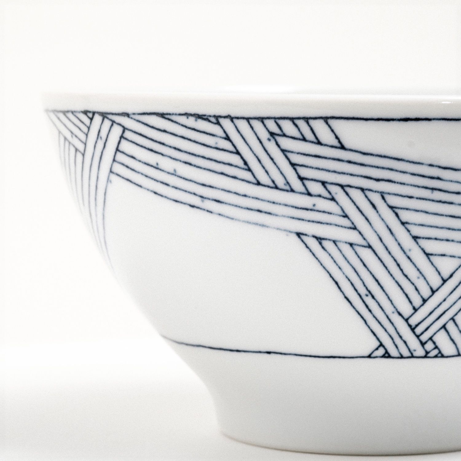 Angle Ito Tsumugi Bowl, Plate and Dishes 