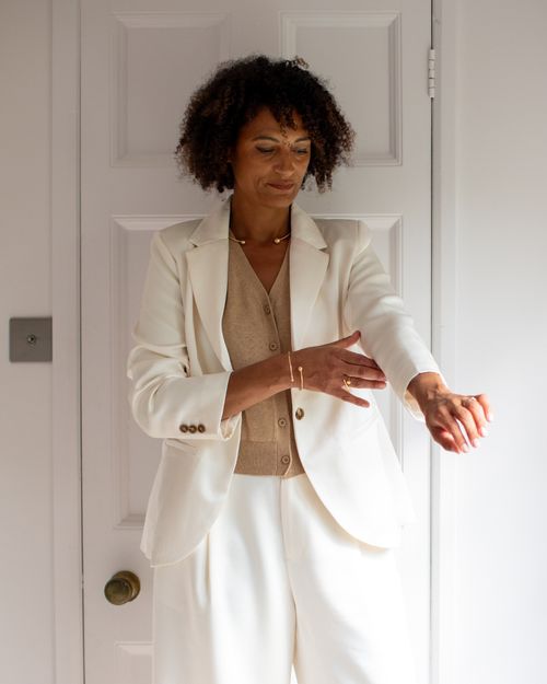 Lou Blazer | Ivory