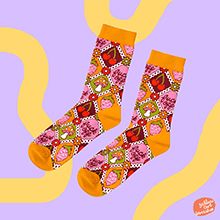 Yellow Owl Socks