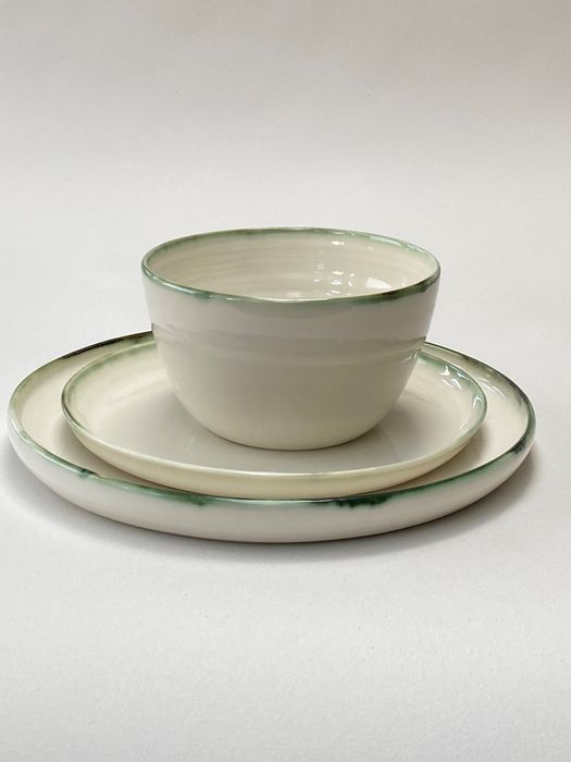 bronze dinner service