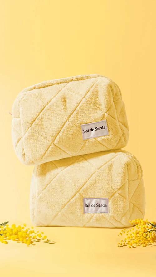 Mimosa Makeup Bag