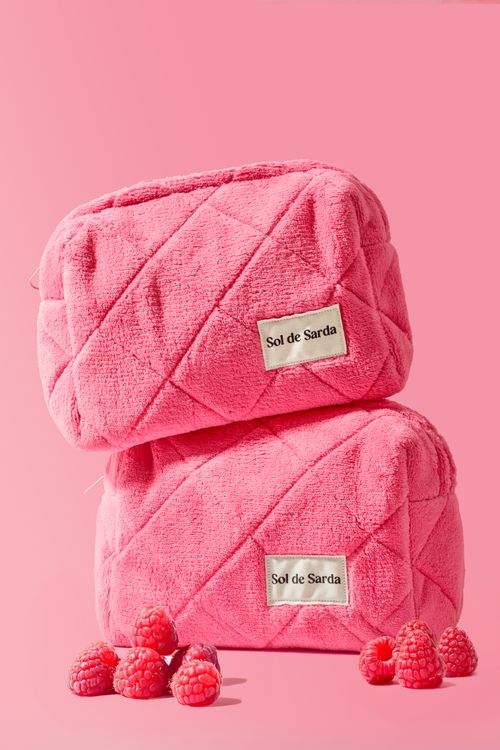 Raspberry Sorbet Makeup Bag