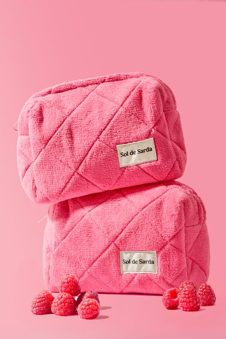 Raspberry Sorbet Makeup Bag