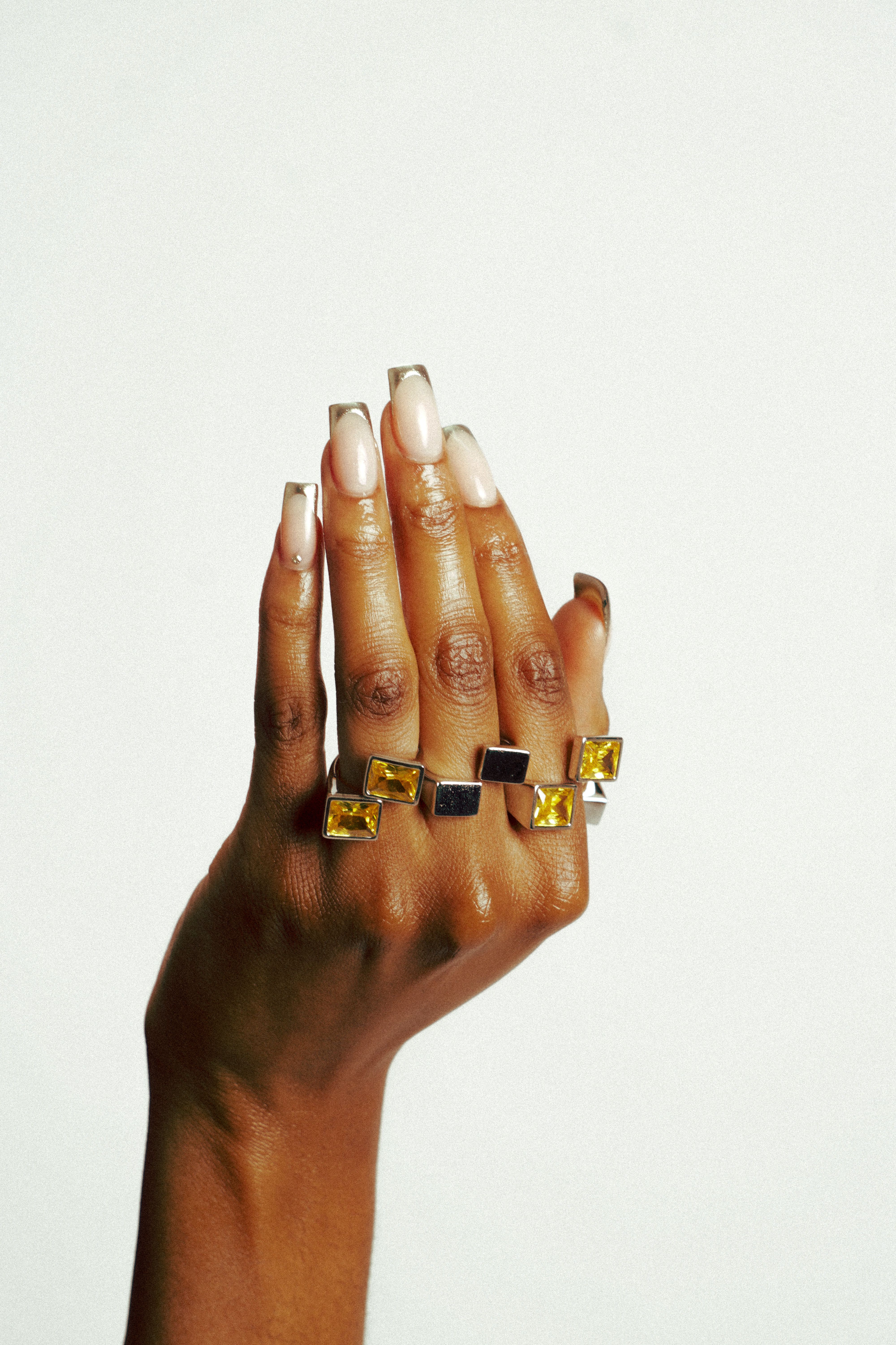 The Yellow JO Sterling Silver Ring 