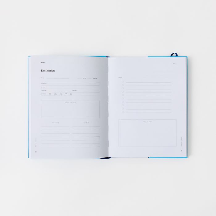 Lonely Planet's Travel Journal: Blue (Paperback)