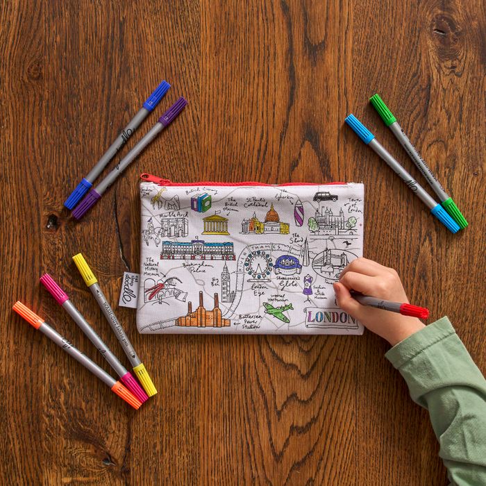 London colour in pencil case