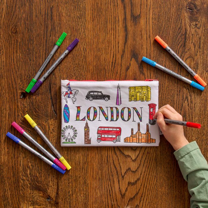 London colour in pencil case