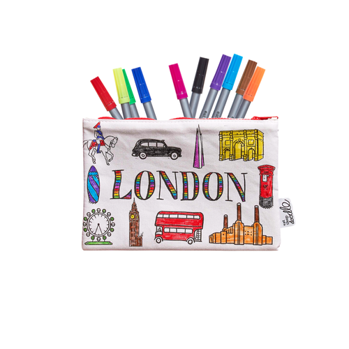 London colour in pencil case
