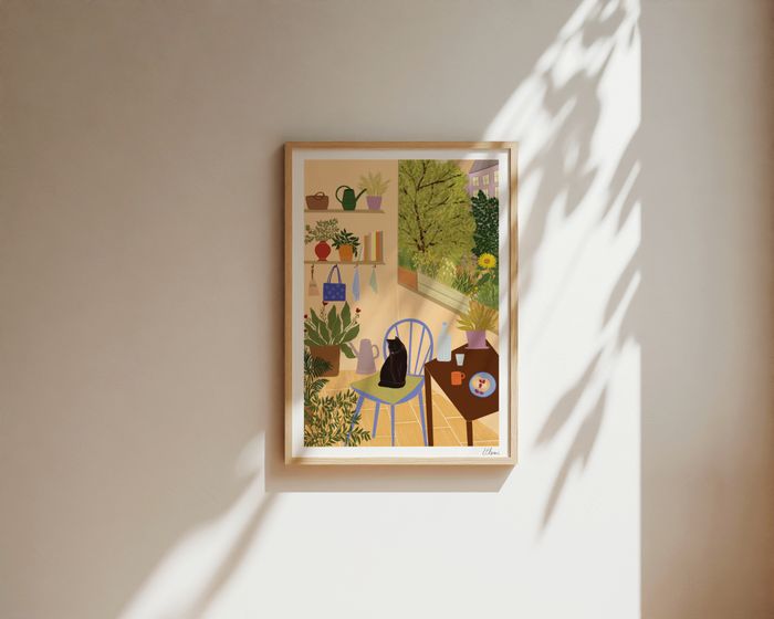 Patio Dreams Art Print