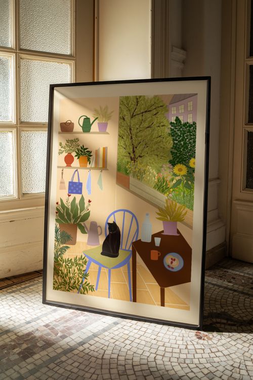 Patio Dreams Art Print