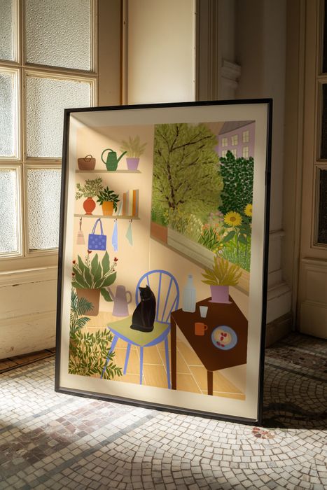 Patio Dreams Art Print