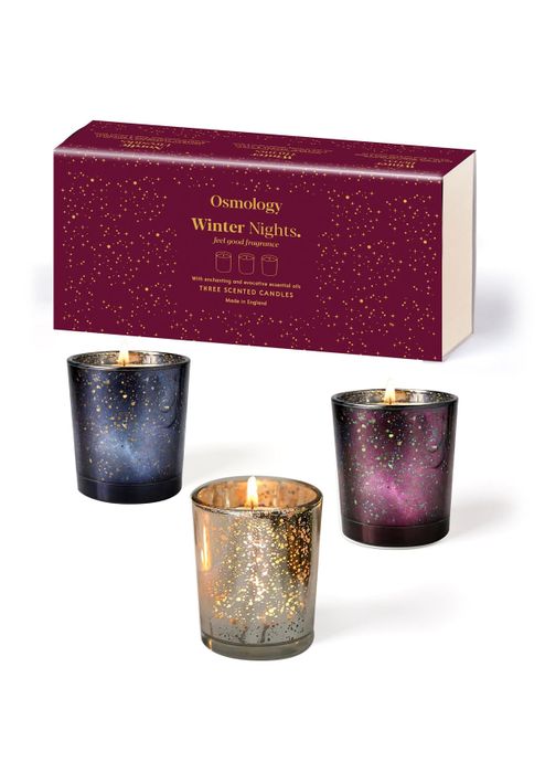 Winter Nights Gift Set of Three Travel Scented Candle