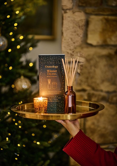 Winter Thyme Candle and Diffuser Gift Set