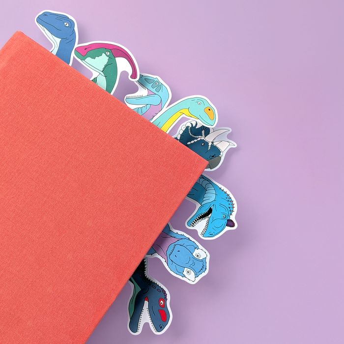 Shaped Dinosaur Bookmarks