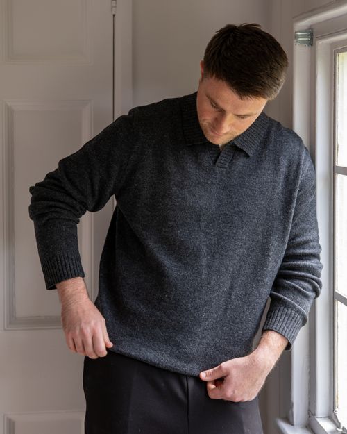Damian Jumper | Dark Charcoal