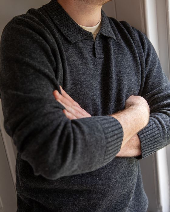 Damian Jumper | Dark Charcoal