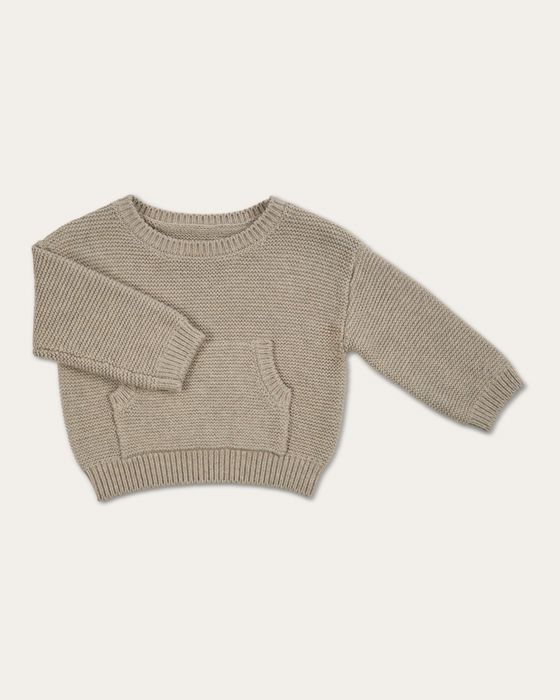 Joey Top | Marl Beige