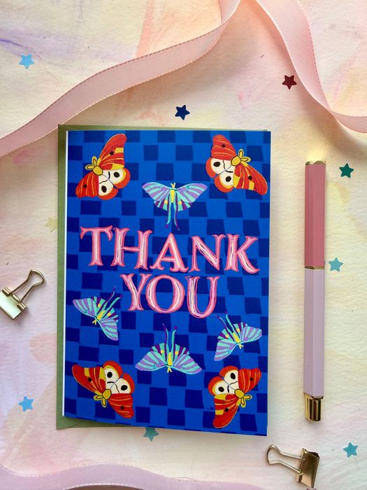Thank You Greeting Card 