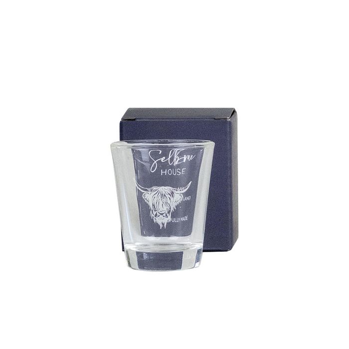Highland Cow Shot Glass