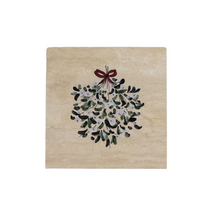 Mistletoe Stone Pot Stand