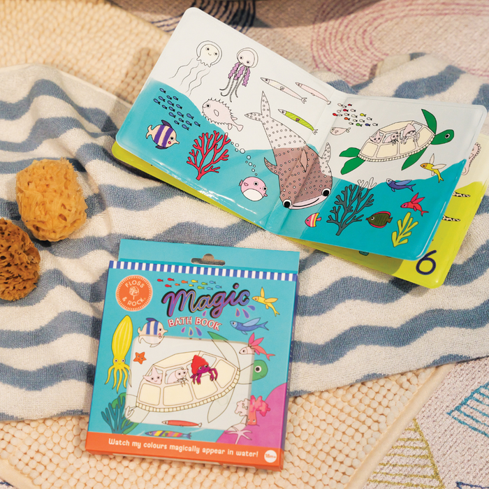 Magic Water Bath Book | Colour Changing Bath Book | Floss & Rock