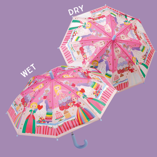 3+ Colour Change Princess Umbrella | Kids Colour Changing Umbrella | Floss & Rock