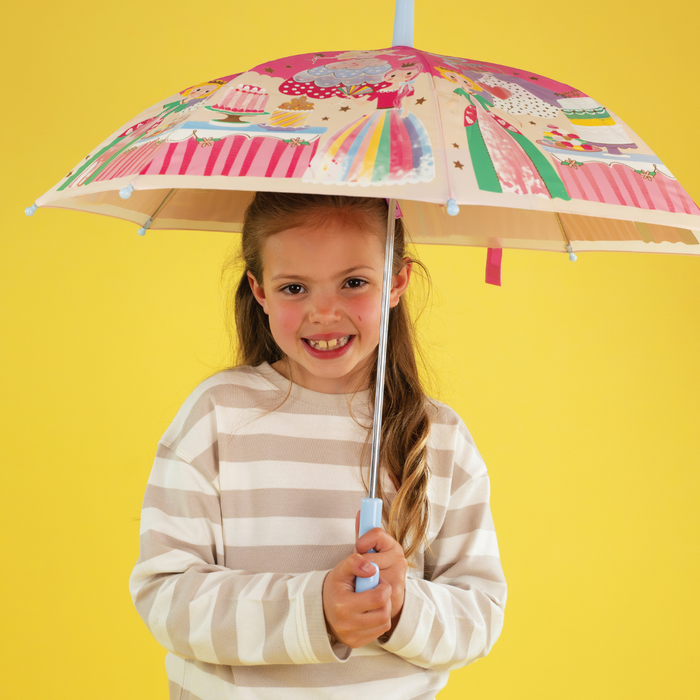 3+ Colour Change Princess Umbrella | Kids Colour Changing Umbrella | Floss & Rock
