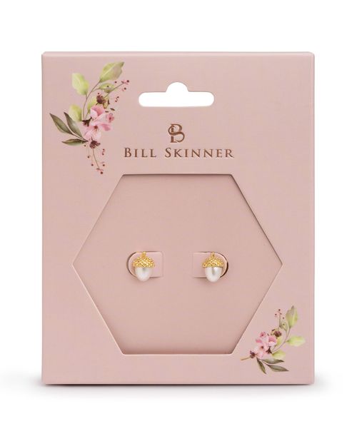 Acorn & Pearl Studs