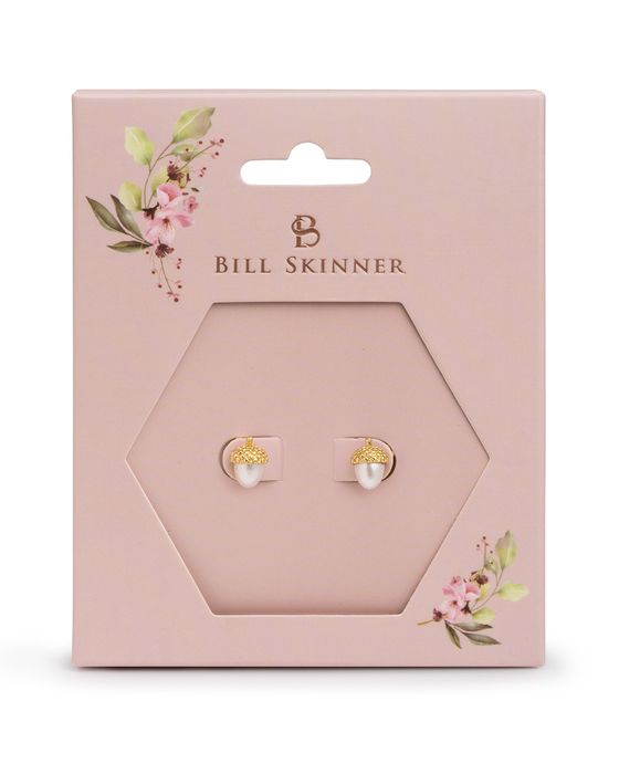 Acorn & Pearl Studs