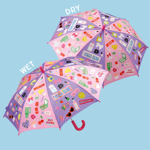 6+ Colour Change Icons Umbrella | Kids Colour Changing Umbrella | Floss & Rock