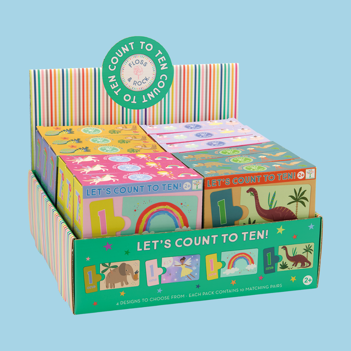 Count to Ten Game | Educational Children's Toy | Floss & Rock