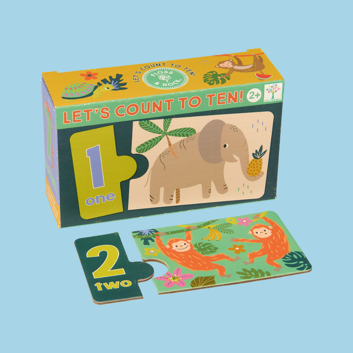 Count to Ten Game | Educational Children's Toy | Floss & Rock