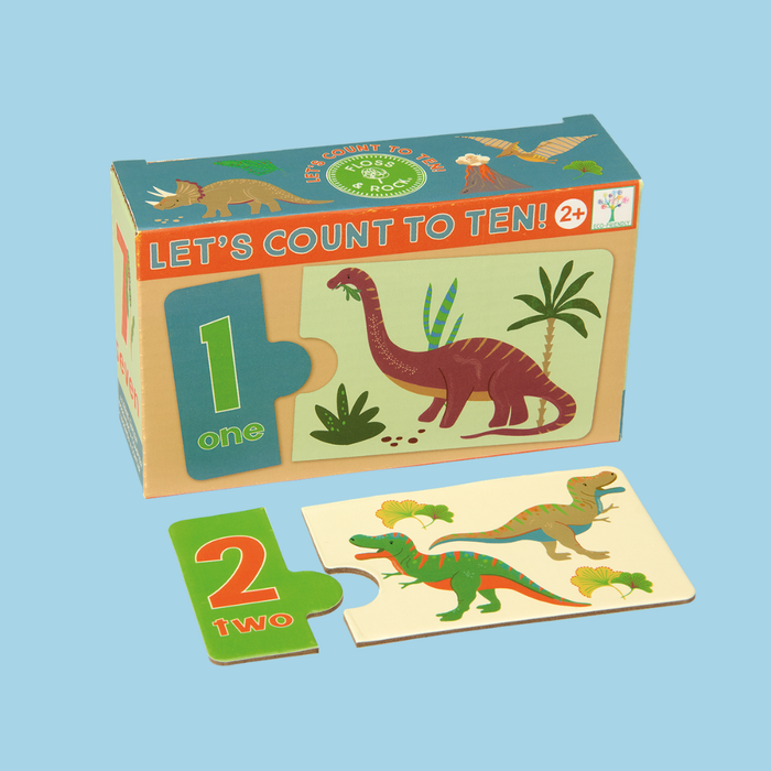 Count to Ten Game | Educational Children's Toy | Floss & Rock
