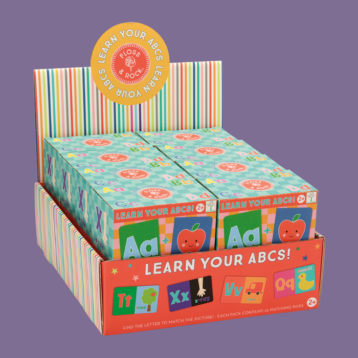 Learn Your ABCs | Educational Children's Toy | Floss & Rock
