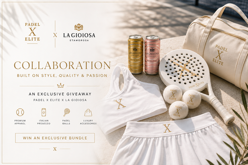 PadelXElite × La Gioiosa – Exclusive Brand Collaboration & Giveaway