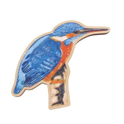 Kingfisher and Foxy Fine Art Fridge Magnets