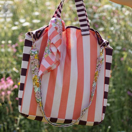 WOODVALE STUDIOS _ JOY STRIPE TOTE BAG 